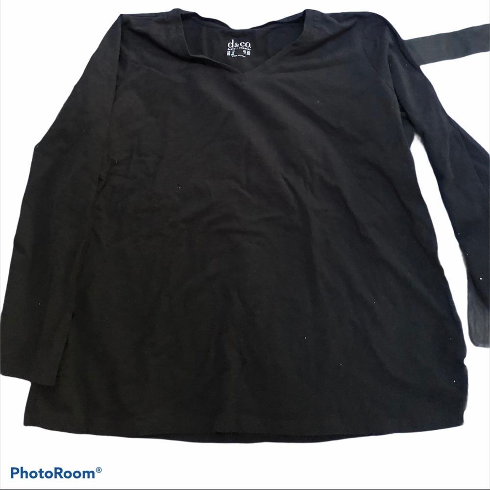 DC&Co Black Long Sleeve Tee XXL